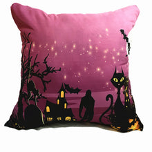 Load image into Gallery viewer, Happy Halloween Throw Pillow Case Cushion Cover Home Sofa Decor New Mat